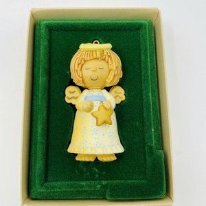 Hallmark Angel with Star Christmas Tree Ornament Vintage 1978 With Original Box
